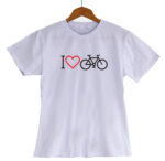 Camiseta Feminina I Love Bike